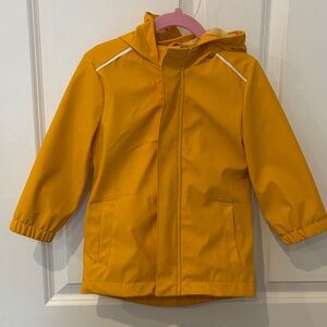 Cat & Jack Mustard Yellow Kids Raincoat
